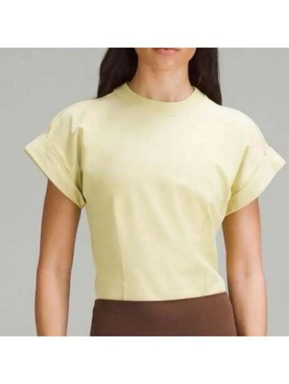 NWT Lululemon Heavyweight Cotton T-Shirt Bodysuit size L